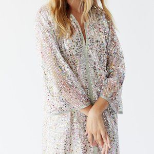 Free People Sequin Kaftan
